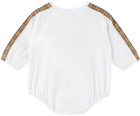 Burberry Baby White Celyn Bodysuit