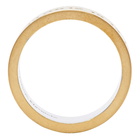 Maison Margiela Gold Chunky Numbers Ring