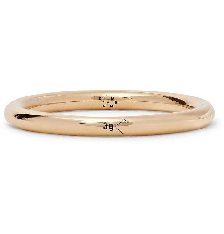 Photo: Le Gramme - Le 3 Polished 18-Karat Gold Ring - Men - Gold