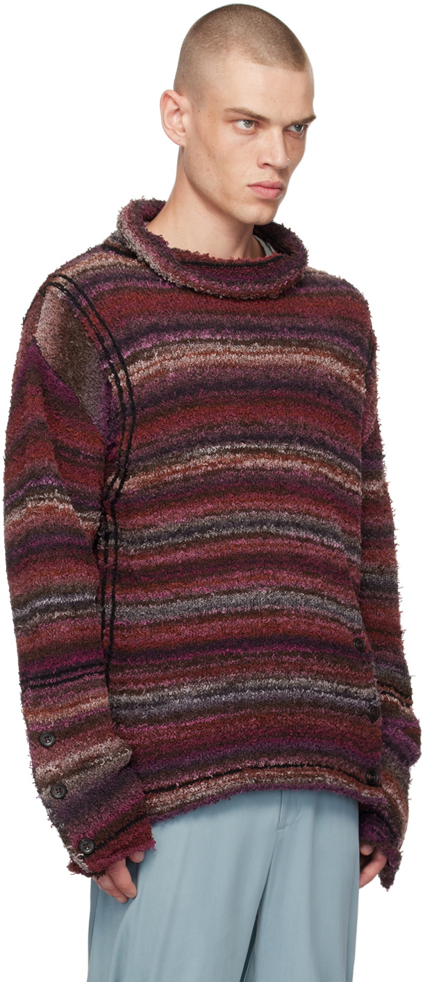 KIKO KOSTADINOV Scarpittaタートルネック サイズ46 Scarpitta Knit Sweater in Beige/Grey