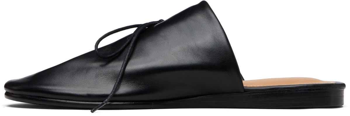 POST ARCHIVE FACTION (PAF) Black Drifter Slip-on Loafers