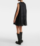 Sacai Paneled minidress