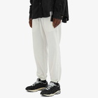 Needles Men's Zipped Sweat Pant in Off-White