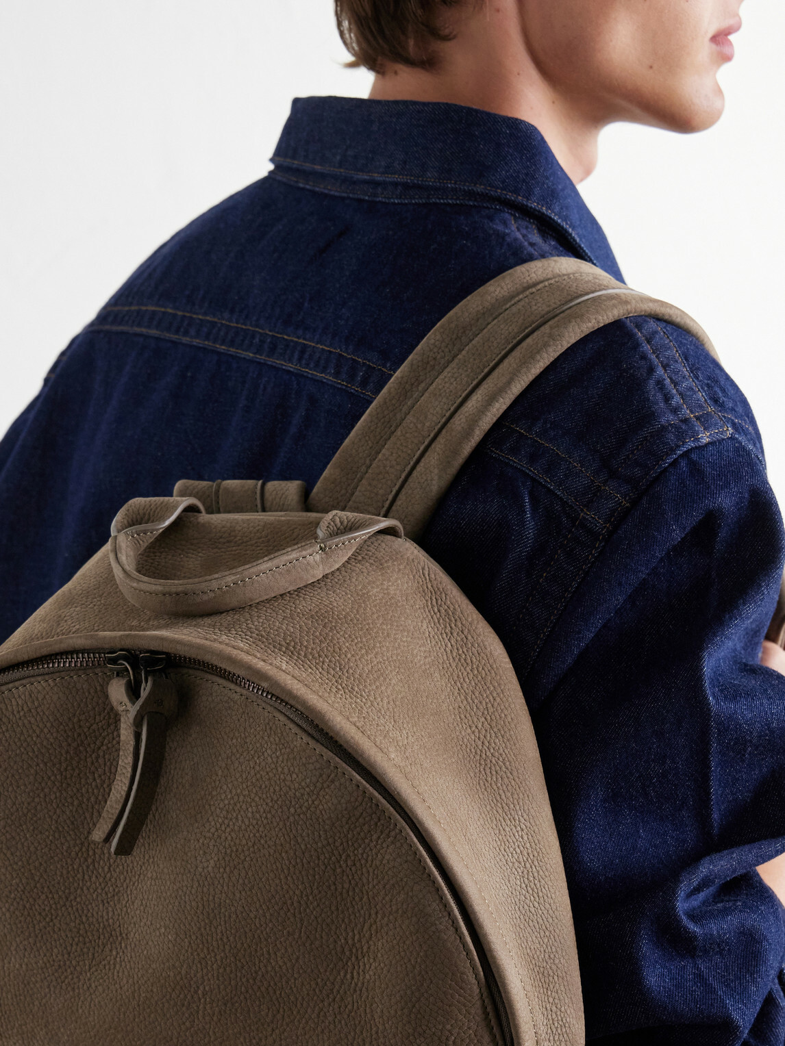 Officine Creative - Nubuck Backpack - Brown