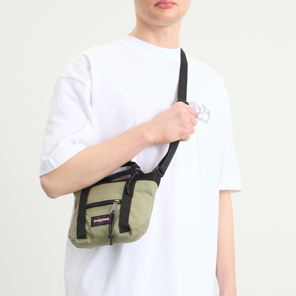 Eastpak Mini Travel Tote Bag in Sage Green 