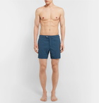 TOM FORD - Slim-Fit Mid-Length Swim Shorts - Men - Storm blue