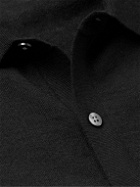 Guest In Residence - Showtime Cashmere Polo Shirt - Black