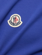 MONCLER Logo Patch Cotton Polo Shirt