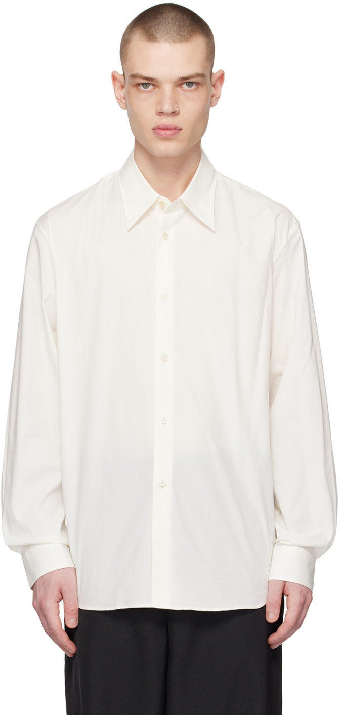Acne Studios Off-White Button Shirt Acne Studios