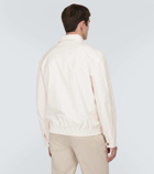 Brunello Cucinelli Cotton-blend gabardine blouson jacket