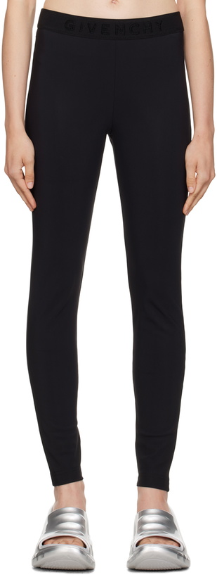 Photo: Givenchy Black Elasticized Leggings