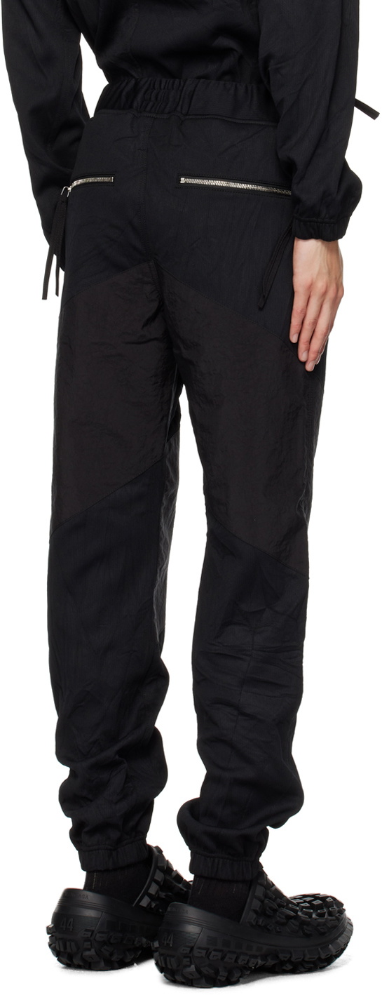 Kanghyuk Black Airbag Sweatpants