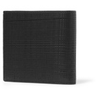 Loewe - Embossed Cross-Grain Leather Billfold Wallet - Men - Black