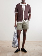 Onia - Crocheted Linen Shirt - Brown