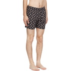 Marine Serre Black Moon Printed Swim Shorts