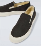 Common Projects Slip On In suede slip-ons