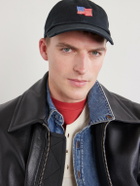 Cherry Los Angeles - Mini Flag Embroidered Cotton-Twill Baseball Cap