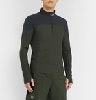 Under Armour - Qualifier HeatGear Half-Zip Running Top - Green