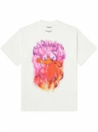 Carhartt WIP - Babybrush Duck Printed Cotton-Jersey T-Shirt - White