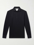 Brunello Cucinelli - Cotton Polo Shirt - Black