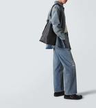 Loewe Ease Buckle leather clogs