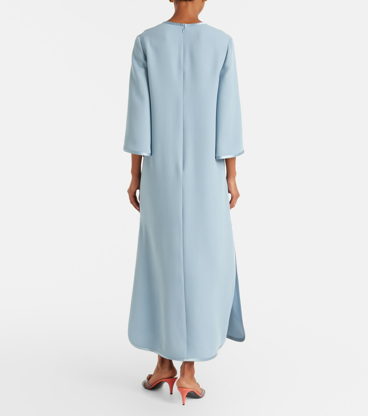 Valentino VGold silk maxi dress