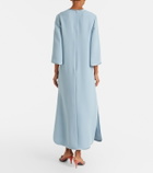 Valentino VGold silk maxi dress