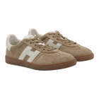 Hogan Beige And White Sneakers
