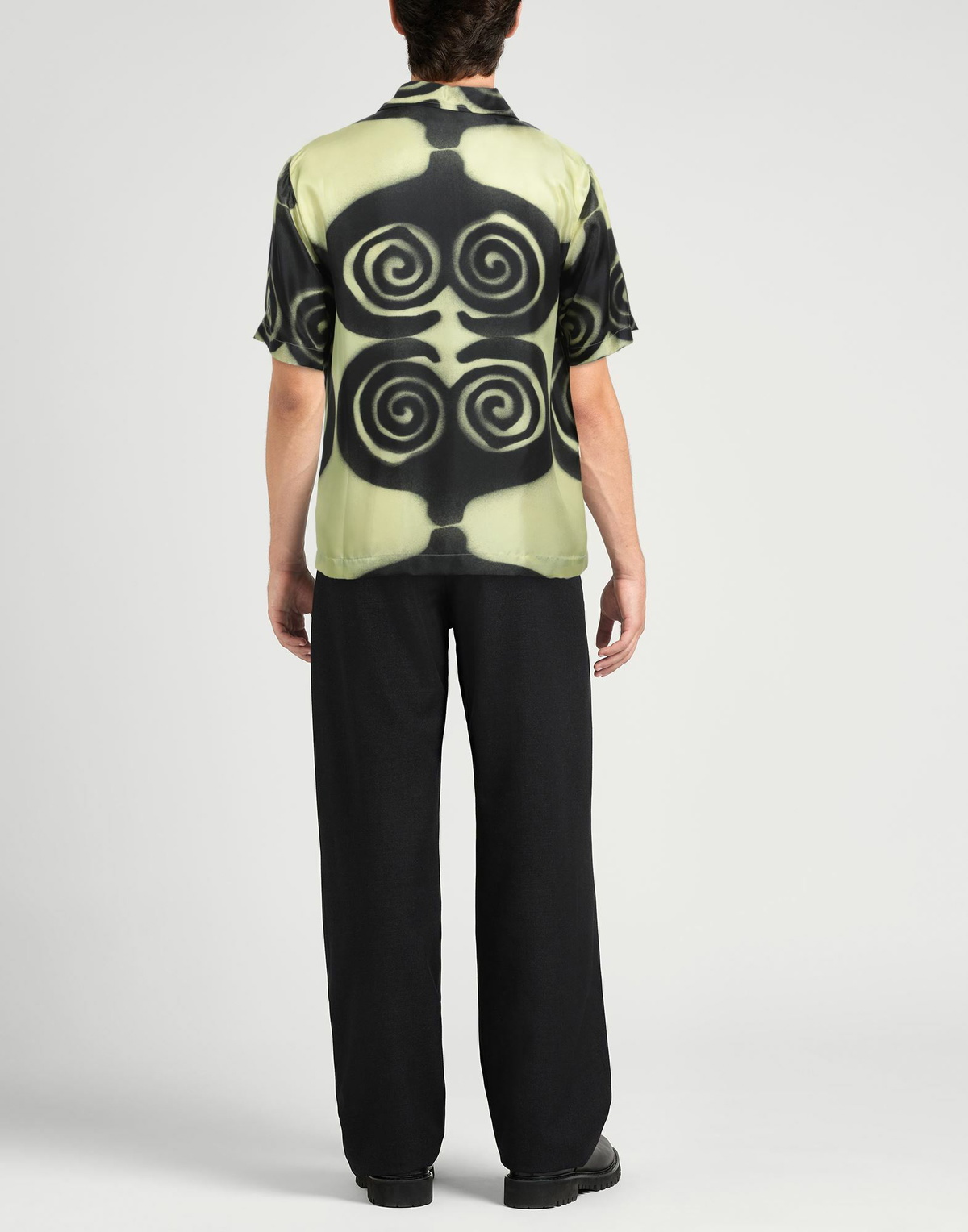 Nanushka Mens Shirt in Yellow