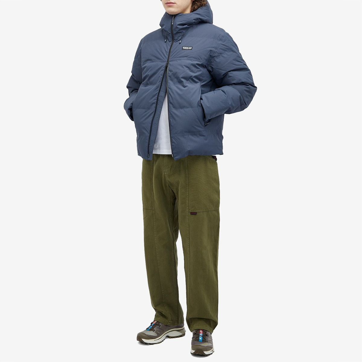 Patagonia Men's Jackson Glacier Jacket in Smolder Blue Patagonia