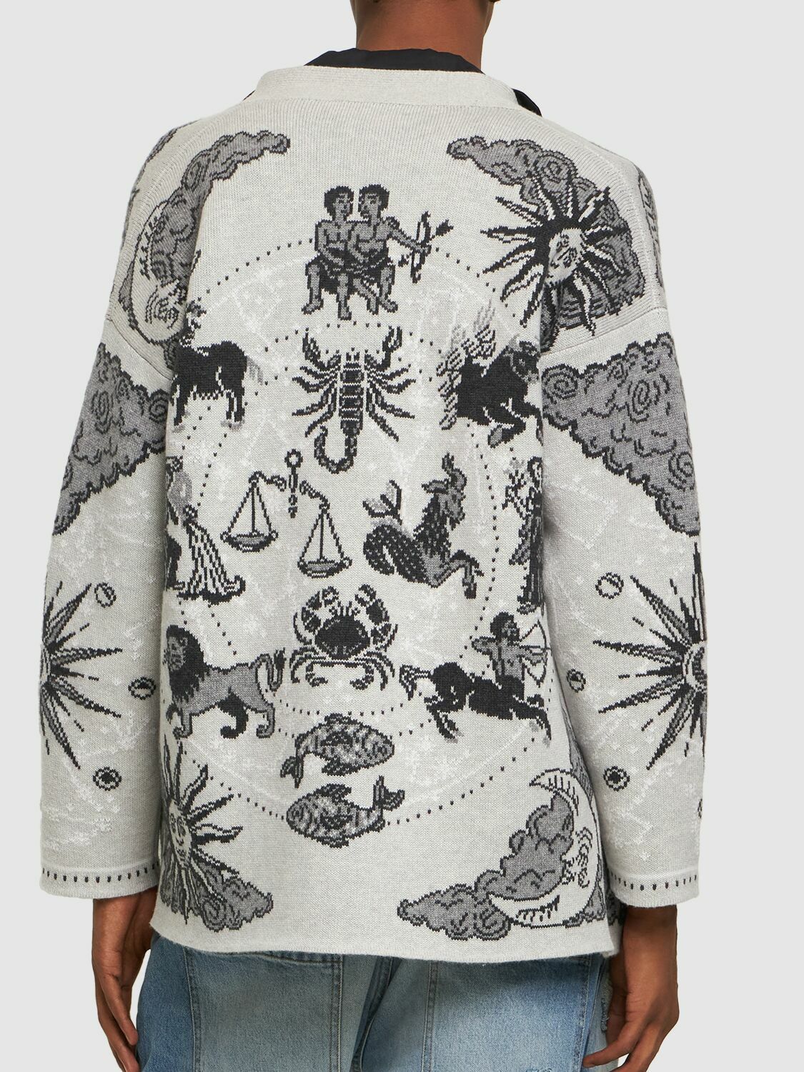 ALANUI - The Twelve Signs Cashmere Knit Cardigan