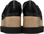 Stella McCartney Black Elyse Star-Studded Loafers