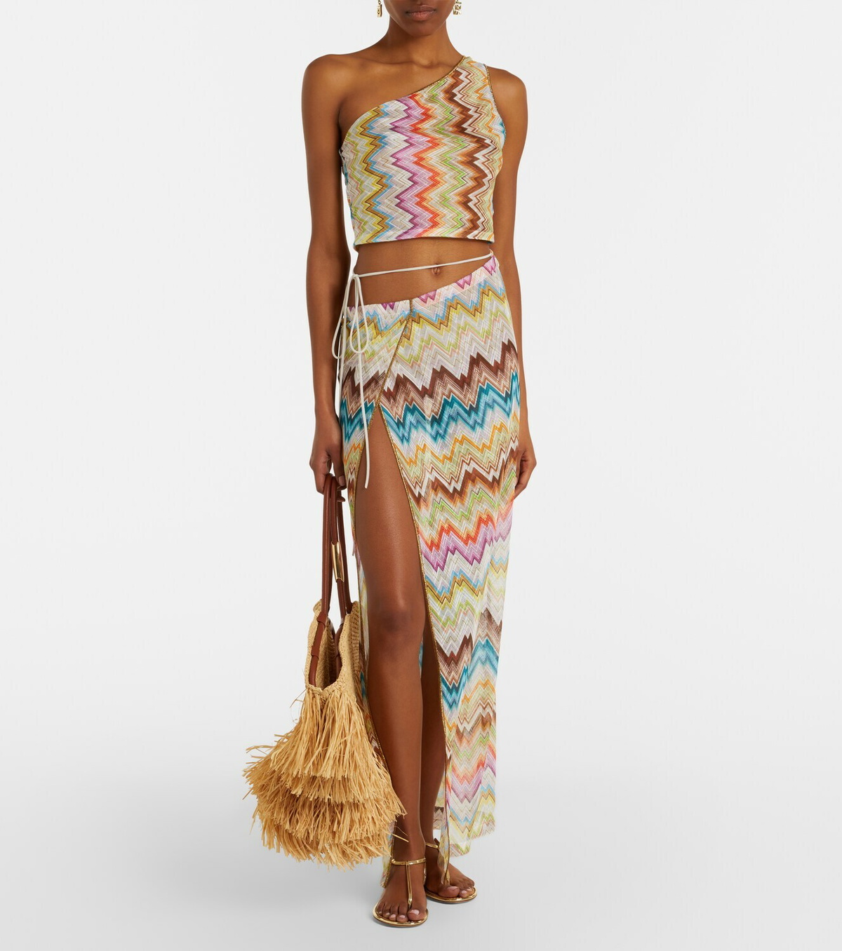 Missoni Zigzag wrap skirt