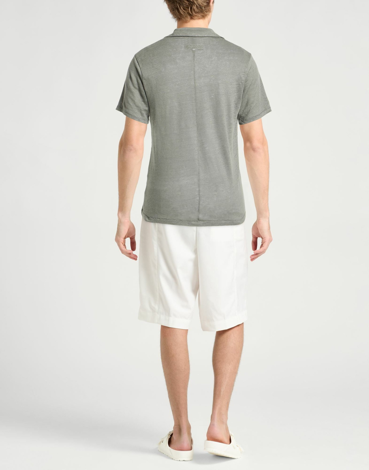 Rag & Bone Mens Polo shirt in Grey