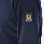 Belstaff Men's Kilmington Quarter Zip in Washed Navy