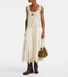 Zimmermann Halcyon suede shoulder bag