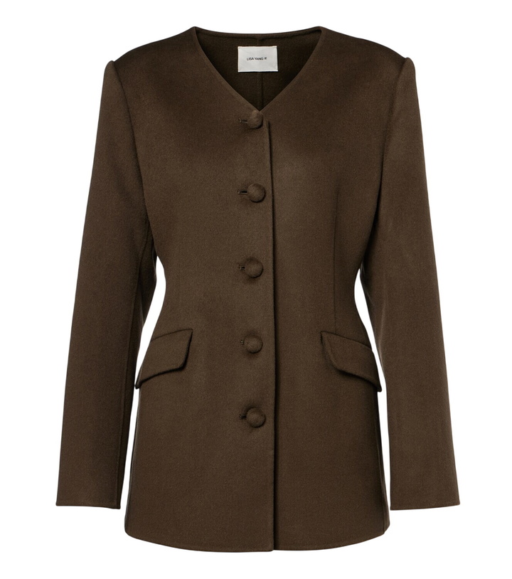 Photo: Lisa Yang Wool and cashmere blazer