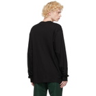 Landlord Black Graphic Long Sleeve T-Shirt