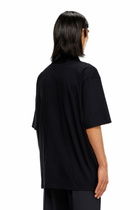 Diesel Polo shirt with half zip - Polos Mens in Black
