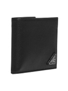 Prada Logo Plaque Bifold Wallet