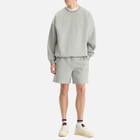 Gucci Men's Embossed Logo Sweatshirt in Grey Melange/Mix