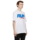 Dsquared2 White Run Slouch T-Shirt