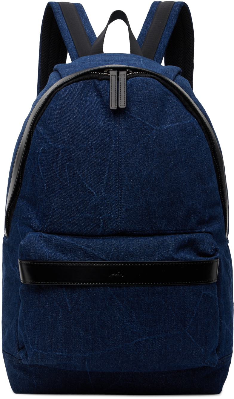 Juun.J Blue Denim Backpack Juun.J