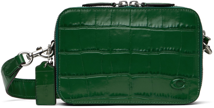 Photo: Coach 1941 Green Charter Crossbody 19 Bag