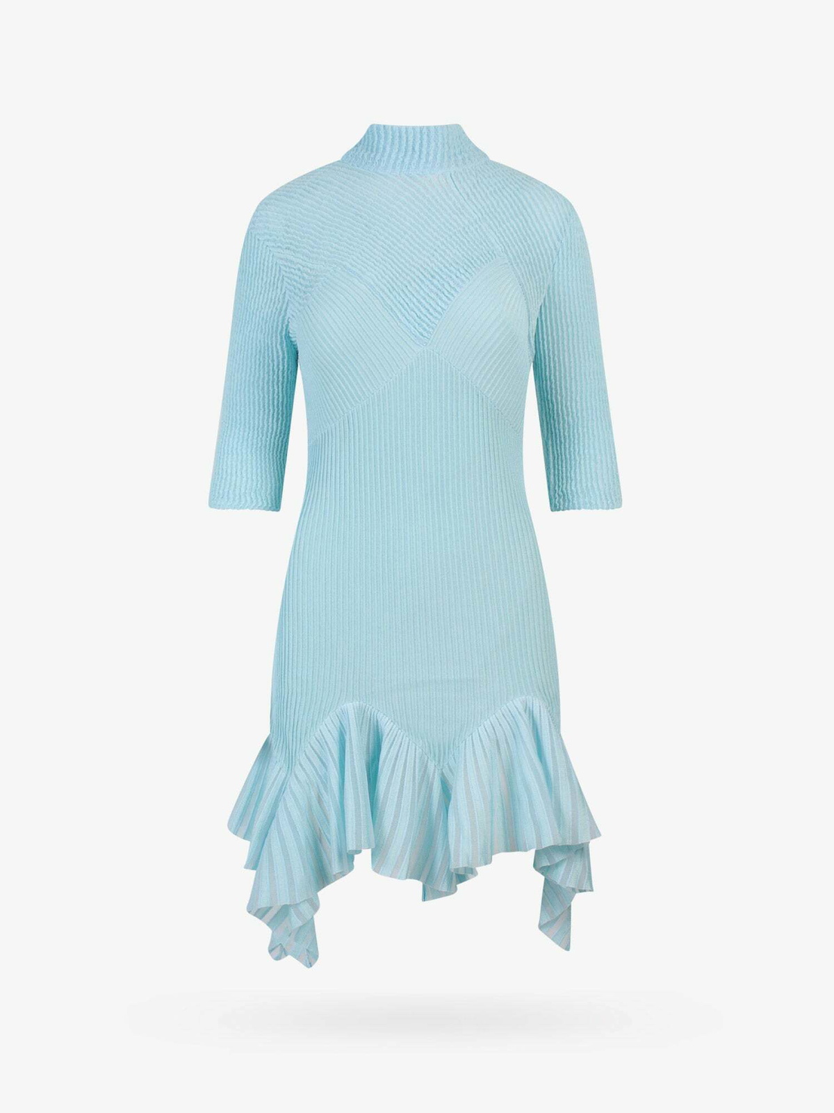 パーティードレス GIVENCHY BW21LE 30XH 499 Dresses Blue Givenchy Draped Gown in Baby Blue | FWRD