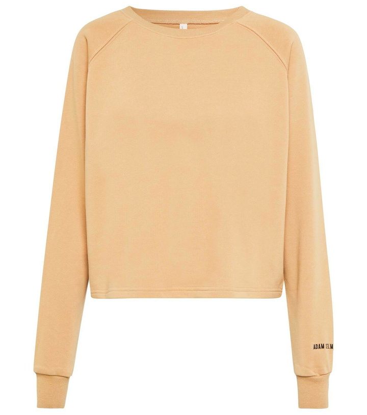 Photo: Adam Selman Sport Boxy cotton-blend sweatshirt