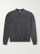 AGOLDE - Lambert Cotton-Jersey Sweatshirt - Gray