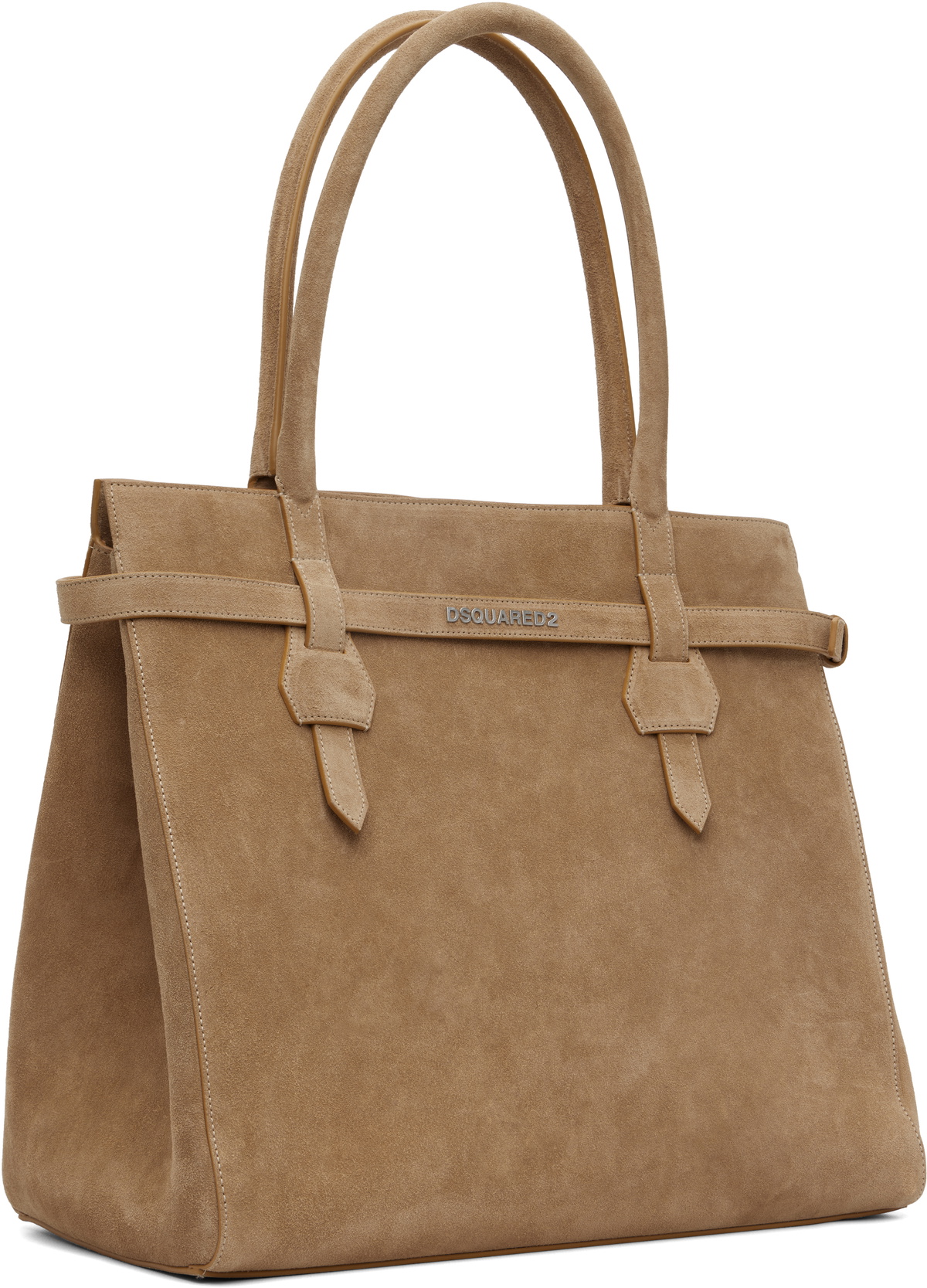 Dsquared2 Tan Twin Shopping Tote
