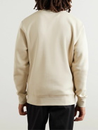 Nike - Sportswear Club Logo-Embroidered Cotton-Blend Jersey Sweatshirt - Neutrals