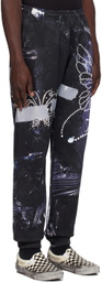 Praying Black Garbage Sweatpants